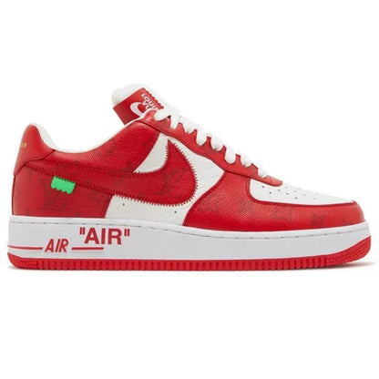 Louis Vuitton x Nike Air Force 1 Low ‘By Virgil Abloh White/Red’