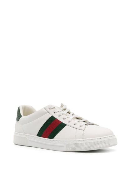 Men’s Gucci Ace Leather Sneakers