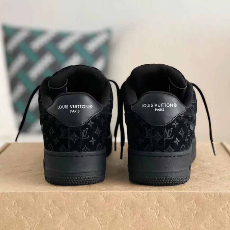 Louis Vuitton x Nike Air Force 1 Low ‘Triple Black’