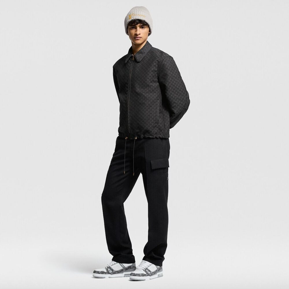 Louis Vuitton LV Trainer Sneaker ‘Denim Monogram Grey’