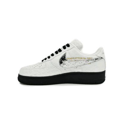 Louis Vuitton x Nike Air Force 1 Low ‘White Black Silver’