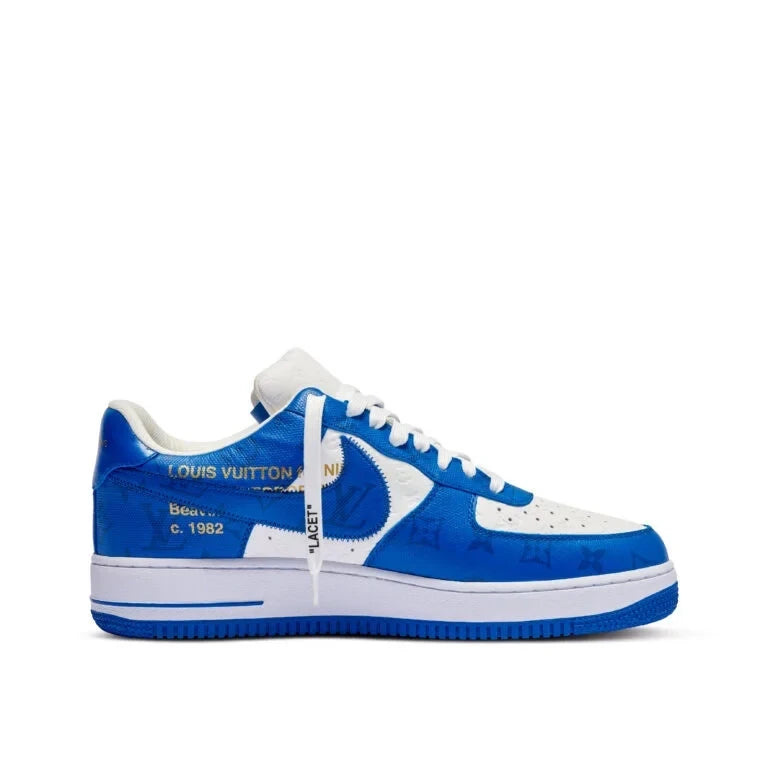 Louis Vuitton x Nike Air Force 1 Low ‘By Virgil Abloh White/Blue’