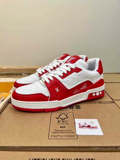 Louis Vuitton LV ’54’ Trainer Red White Sneaker